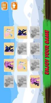 Celestia Princess Pony little memory game for kids游戏截图2