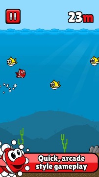 Mini Fish: Downstream Dash游戏截图2