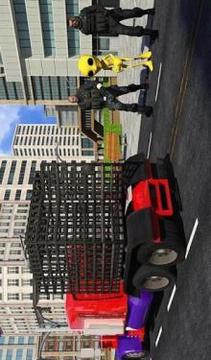 US Police Alien Transporter: Truck Game游戏截图4