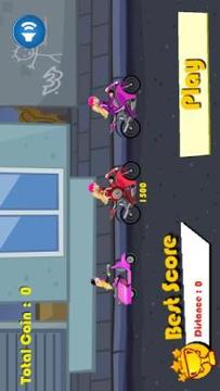 Princess Motorbike Rider游戏截图5