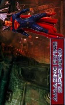 Amazing Flying Superhero: City Rescue Mission游戏截图2