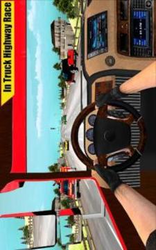 In Truck Driving Highway Race Simulator游戏截图5