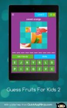 Guess Fruits For Kids 2游戏截图5