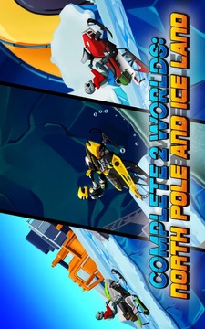 Winter Sports Game: Risky Road Snowmobile Race游戏截图5