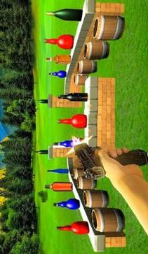 Bottle Shoot - Real Guns 3D Bottle Shoot游戏截图1