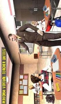 Virtual Dad High School Teacher: Family Games游戏截图3