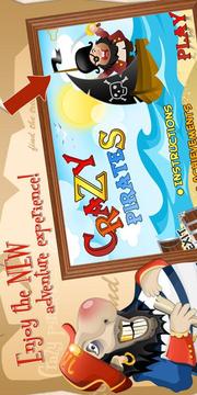 Crazy Pirates TAP & Swipe game游戏截图1