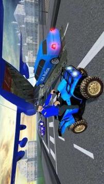 US Police ATV Quad: Transporter Game游戏截图3