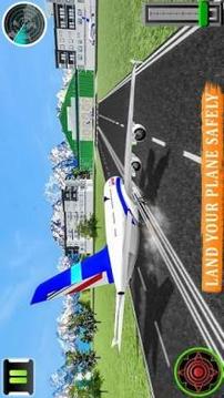 Flying Airplane Pilot Flight 3d Simulator游戏截图3