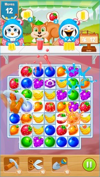 Candy Fruit rivlas crushing游戏截图3