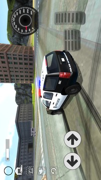 Police Car Drift Simulator游戏截图1