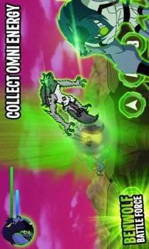 Ben Alien Benwolf: Battle Force游戏截图2