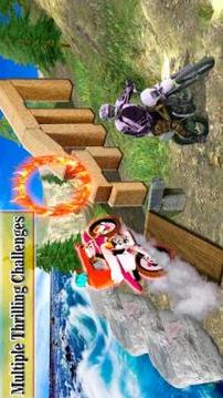 Tricky Bike Trail Stunt Master游戏截图2