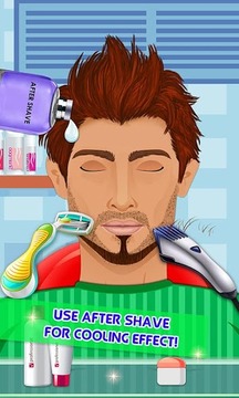 Beard Barber Makeover Salon游戏截图3