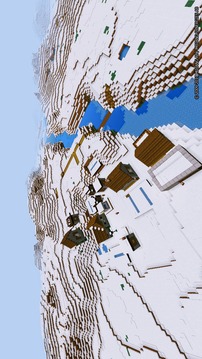 The Arctic Village Minecraft Map游戏截图2