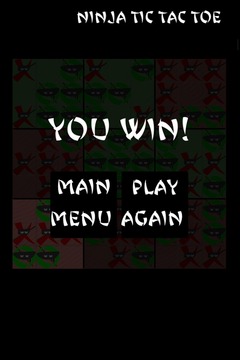 Ninja Tic Tac Toe游戏截图5