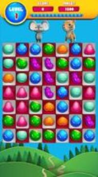 Jelly Fruit Match 3游戏截图1