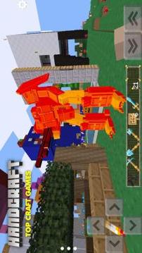 5D HandCraft PE Crafting Game With Nether Portal游戏截图2