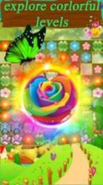 Flower Crush : Best Game Blossom Flower Mania游戏截图1