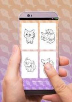 Cat Coloring Pages Game游戏截图2