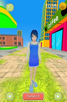 Anime Girl Runner游戏截图4