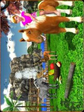 Kids Animal Riding Adventure Simulator游戏截图5