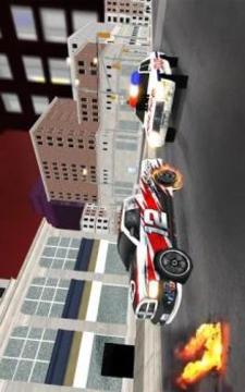 Highway Police Car Chase Adventure游戏截图3