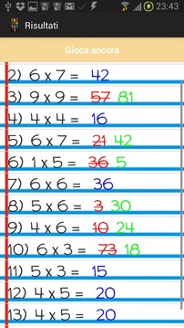 Easy Times Tables游戏截图3