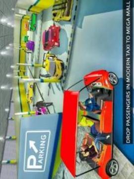 Shopping Mall Radio Taxi: Car Driving Taxi Games游戏截图2