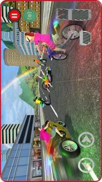 Real Kids Motorcycle Bike Race Free 3D游戏截图1