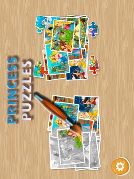 Princess Puzzles and Painting游戏截图3