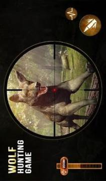 Wild Wolf Safari Animal Sniper Hunting Game游戏截图3