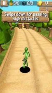 Jungle Run Alien Popoy游戏截图3