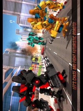 Flying Robot Eagle Transform: Futuristic Robot War游戏截图1