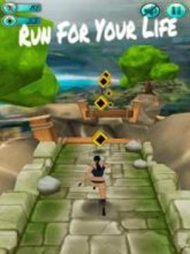 Tomb Runner Raider - Princess Girl Run Temple游戏截图2