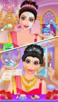 Indian Fashion Stylist: Makeup spa & dress-up 2018游戏截图5