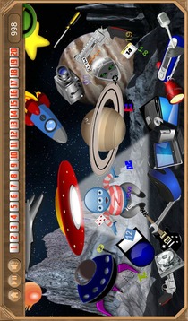 Space Junk Hidden Numbers游戏截图4
