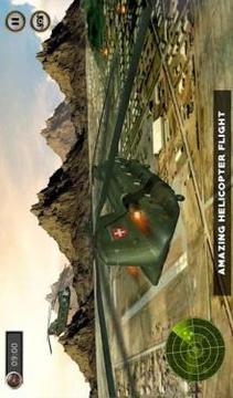 US Army Helicopter Rescue: Ambulance Driving Games游戏截图3