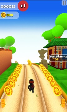 Toddler Ninja Runner游戏截图3