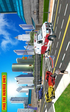 Ambulance Rescue Game 3D 2017游戏截图2