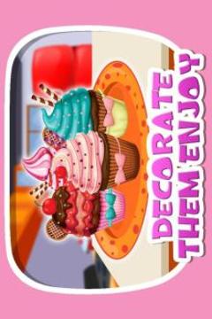 甜品疯狂 - 蛋糕制造商游戏截图3