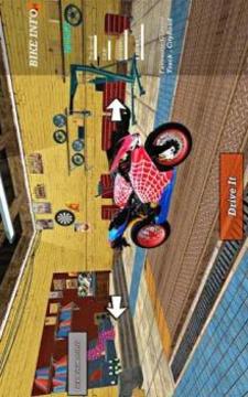 Bike Super Hero Stunt Driver Simulator游戏截图5