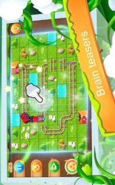 Train Maze - Train Tiles Puzzle Free Game游戏截图2