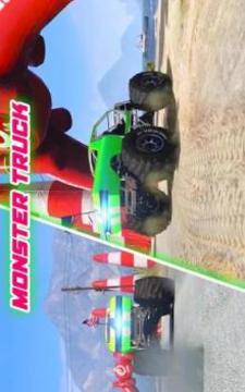 Superhero Monster Truck Race: Monster Bulk Stunts游戏截图5