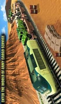 US Army Transport Oil Tanker Bullet Train Games游戏截图5