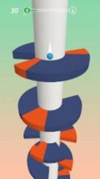Helix & Spiral: Jumping down the tower游戏截图4