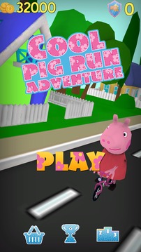 Cool pig run adventure游戏截图1