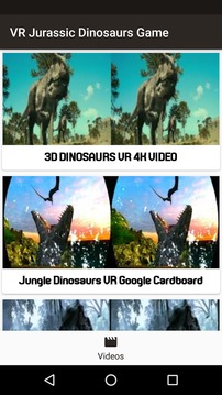 VR Jurassic Dinosaurs Game游戏截图1