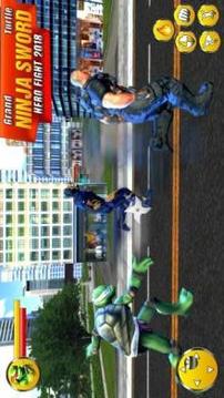 Grand Ninja Turtle Street Fight游戏截图2