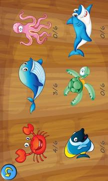 Kids Sea Animals Jigsaw Puzzle游戏截图2